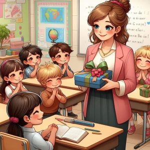 هدية المعلمه